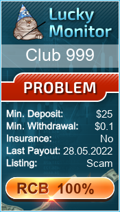 Club 999 Monitored by LuckyMonitor.com