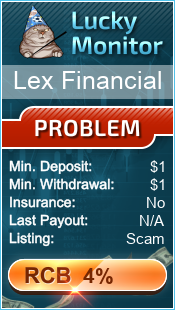 Lex Financial Monitored by LuckyMonitor.com