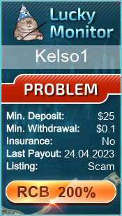 Kelso1 Monitored by LuckyMonitor.com