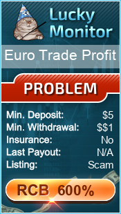 Euro Trade Profit Monitored by LuckyMonitor.com